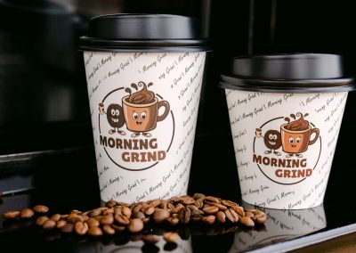 Morning Grind Coffee Cups